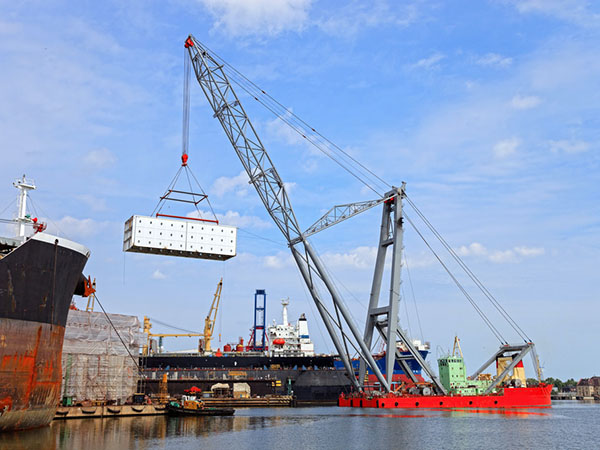 船用浮式起重機